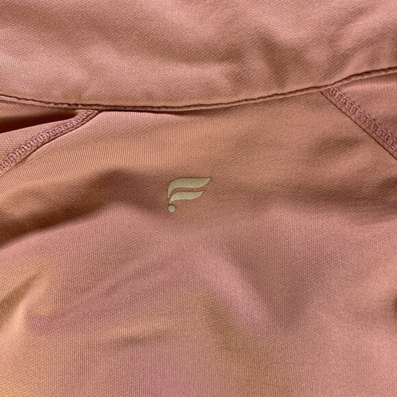 Fabletics Rosalia Performance Full Zip Athletic Thumbholes Mauve Pink Small - Picture 5 of 9